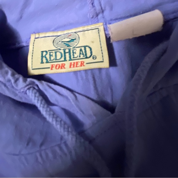 Hoodie, Red Head for her. Lightweight, embroidered front. Size L. - Picture 5 of 5